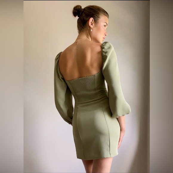 Aritzia Wilfred Novella Dress - Picture 3 of 10